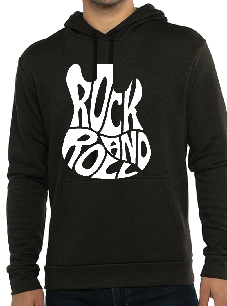 Guitar Black Hoodie